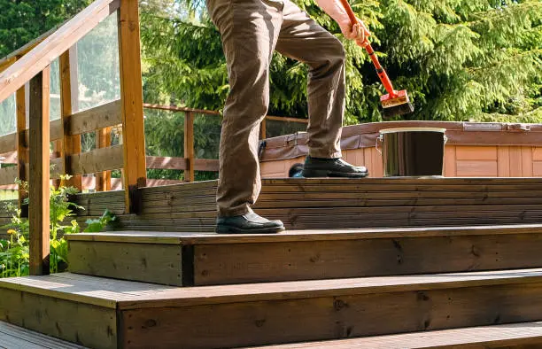 Deck Painting Ideas Clinton, MS